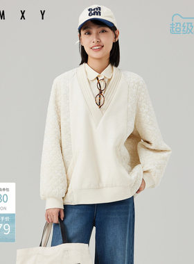 古木夕羊冬季气质时尚纯色保暖棉服女GS470022003