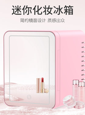 化妆品专用小冰箱冷热110V小冰箱