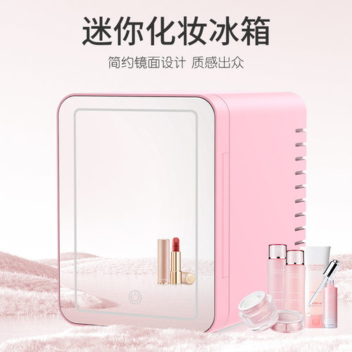 化妆品专用小冰箱冷热110V小冰箱