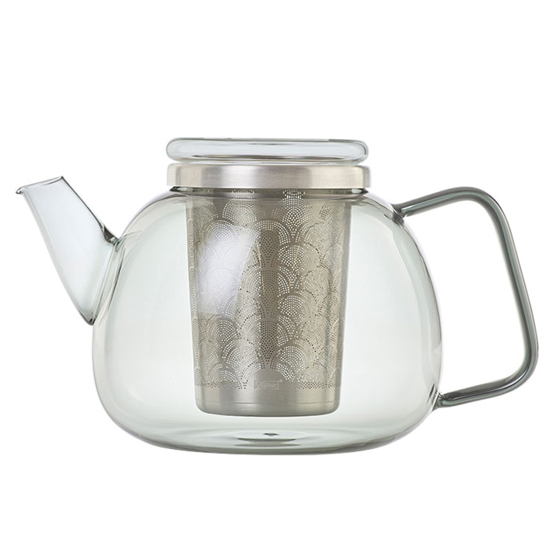 德国adhoc带茶滤玻璃冲泡茶壶