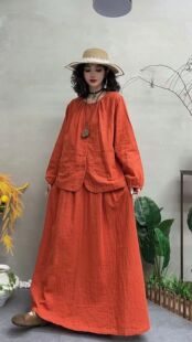 1977 2026年新款秋冬加厚保暖国风女中老年加大加肥套装套装包邮