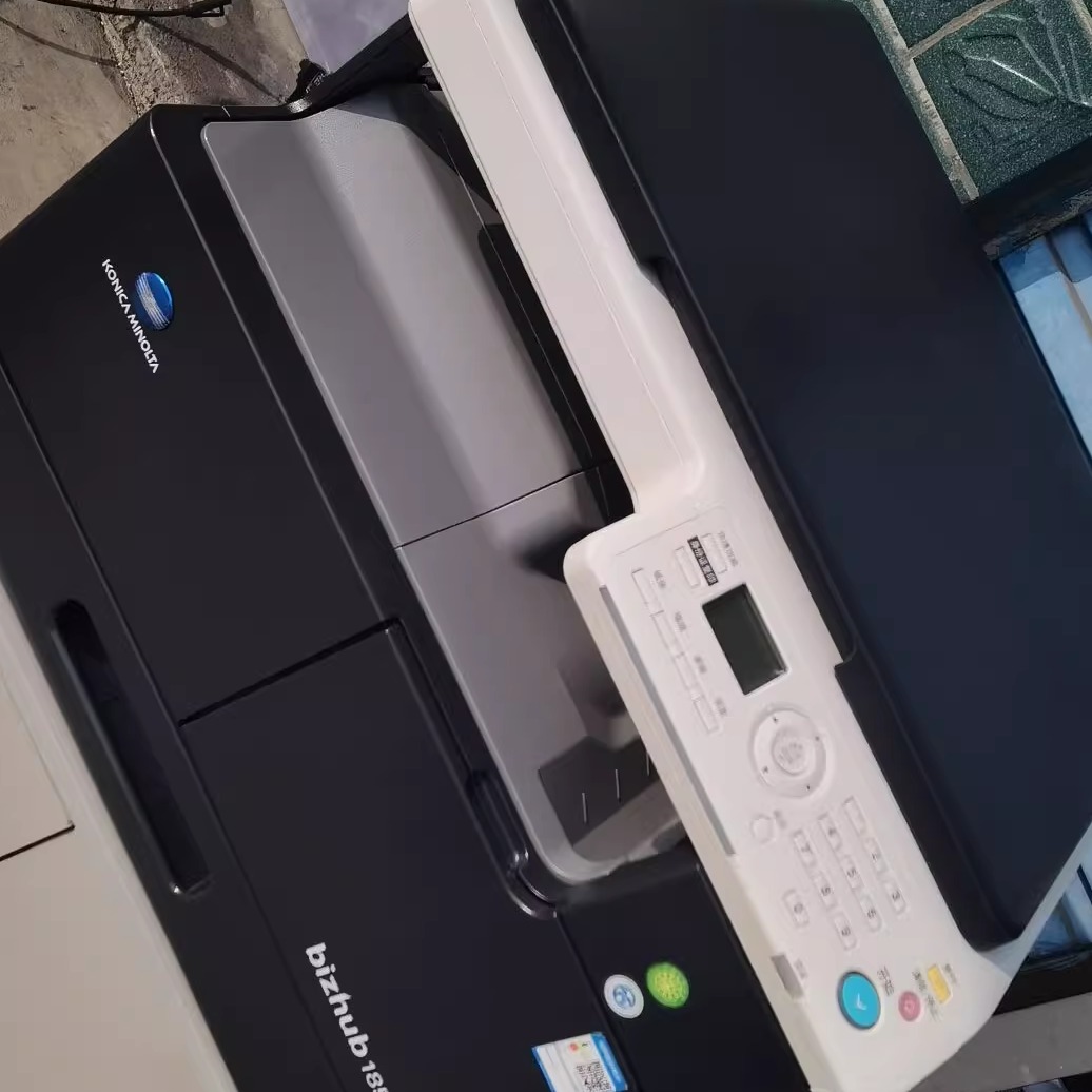 柯尼卡美能达184 185 235复印机A3激光黑白a4打印复印扫描一体机