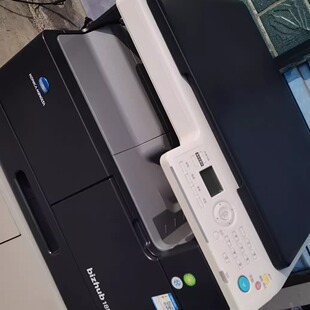 306 235复印机A3激光黑白双面打印复印扫描 266 柯尼卡美能达195