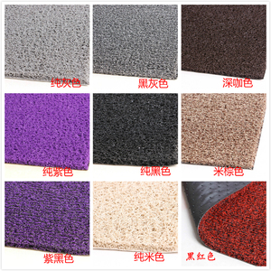 汽车丝圈脚垫可自裁剪主副驾驶单个后排地毯式易清洗加厚丝网通用