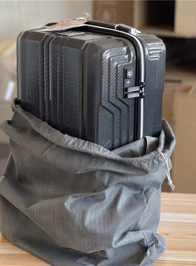 shi上最轻！1.9KG碳纤维行李箱出口日本静音登机箱托运男女拉杆箱