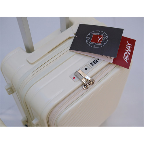 清仓airway！开口登机箱前开盖拉杆箱纯PC行李箱26寸扩展旅行箱女
