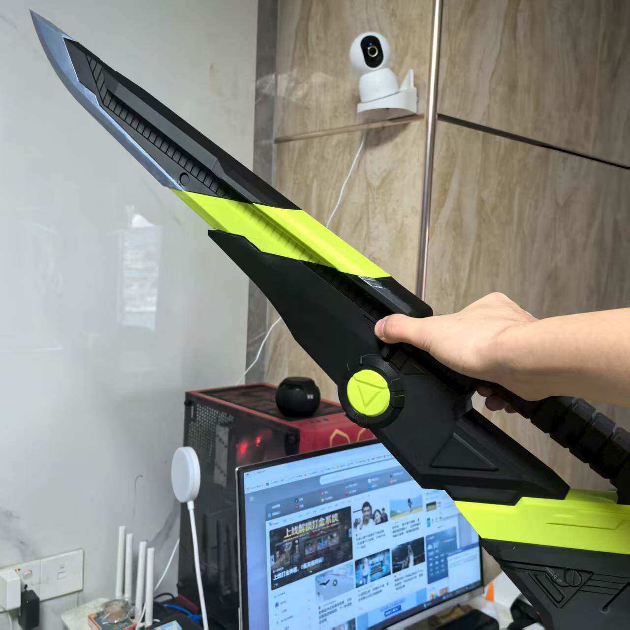 假面骑士 01 蝗虫公文包剑携行型卡利伯 3D打印 cos 武器白模配件图片