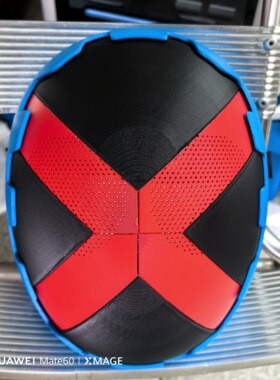 3D打印爆旋陀螺 X 假面 X黑须极头盔Bey 漫展cosplay道具定做配件