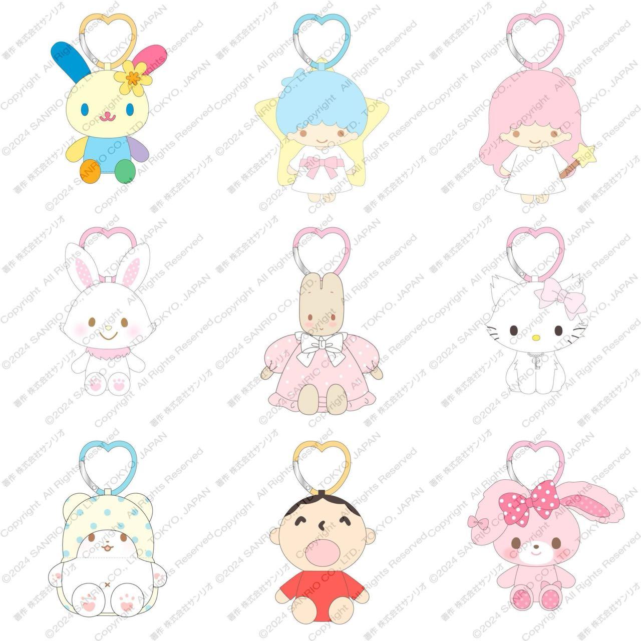 Hellokitty玉桂狗美乐蒂库洛米