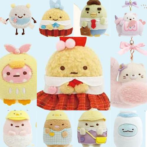 现货日本sanx角落生物毛绒