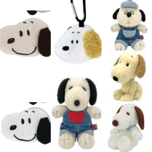 1月日本史努比毛绒玩偶挂件