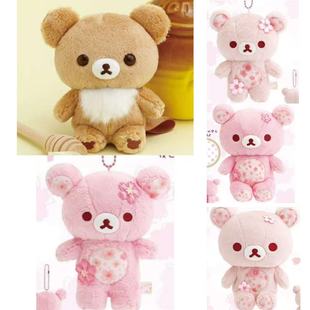 日本sanx轻松熊熊弟十周年樱花毛绒玩偶挂件受注 部分尾款