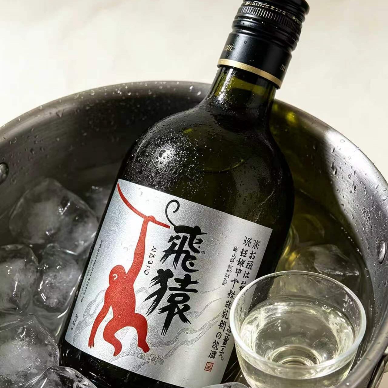 日本飛猿清酒米酒七割五分500清酒/烧酒