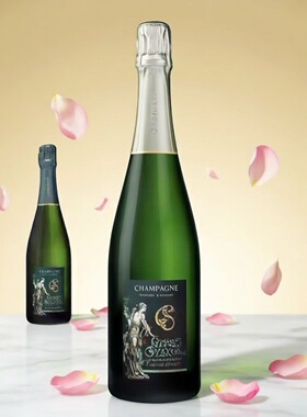 歌娜苏科娃白中白小农香槟鬼魅香槟Gonet Sulcova NV法国原瓶进口