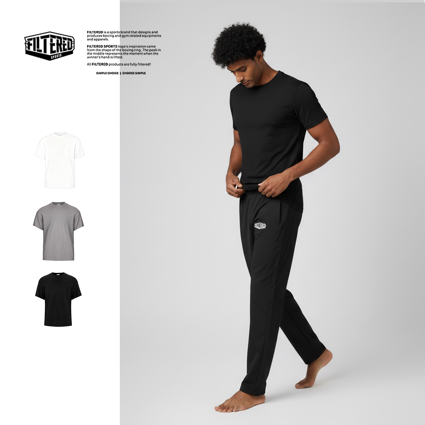 云感Filtered男女纯棉纯色短袖 圆领白色半袖打底衫T恤衫Tshirt