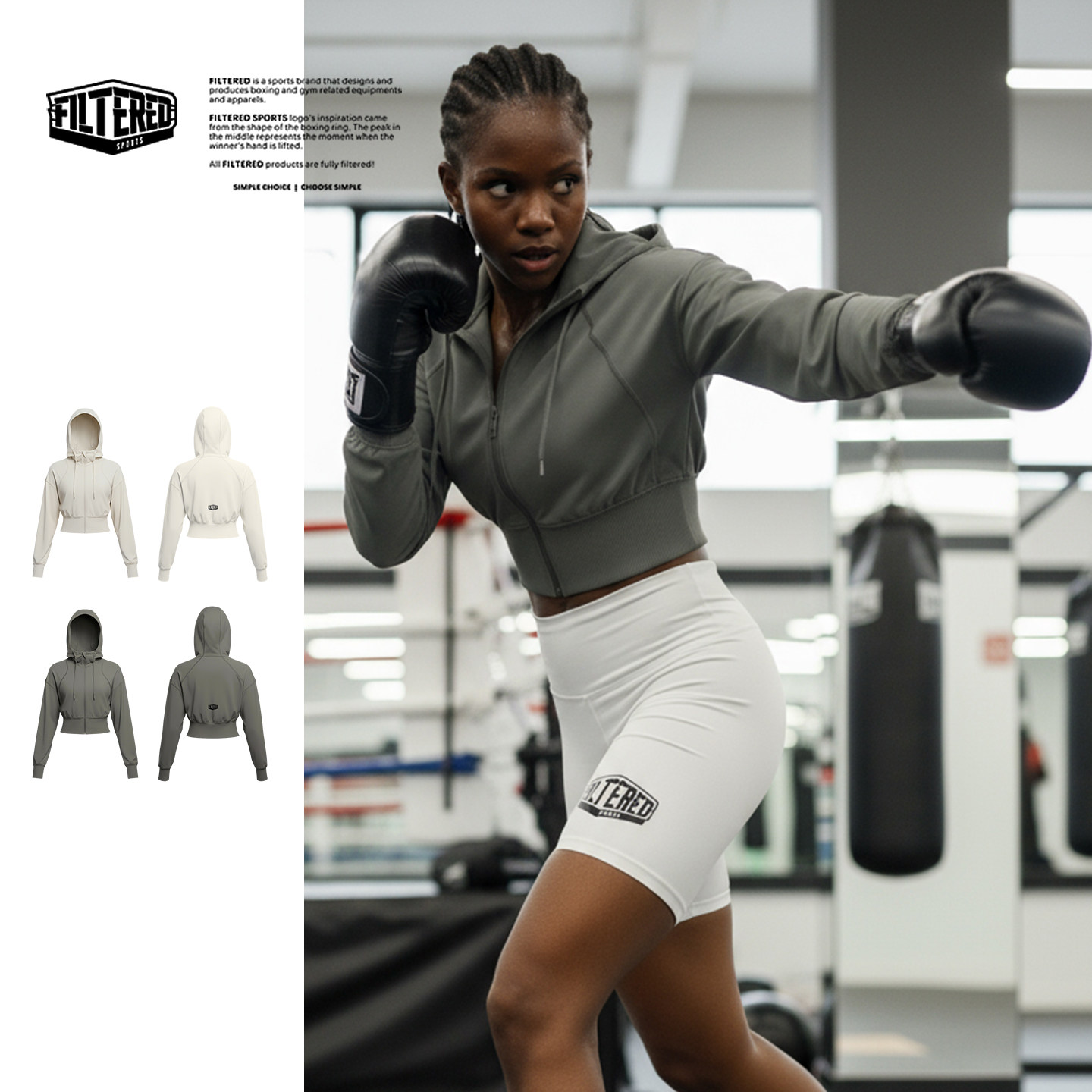 FILTERED短款露脐连帽外套女户外休闲长袖运动卫衣拉链高腰上衣,运动服/休闲服装,运动茄克/外套,淘宝优惠券,粉丝福利购,淘宝优惠卷