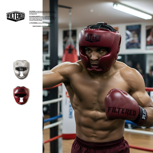品牌特惠FILTERED拳击头盔
