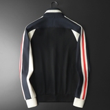 F6077-27019-P1502025新款秋冬男士立领开衫大码卫衣，男装卫衣，钱塘6077