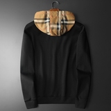 F6077-27032-P1252025新款秋冬男士连帽大码卫衣打底衫卡其色，男装T恤，钱塘6077