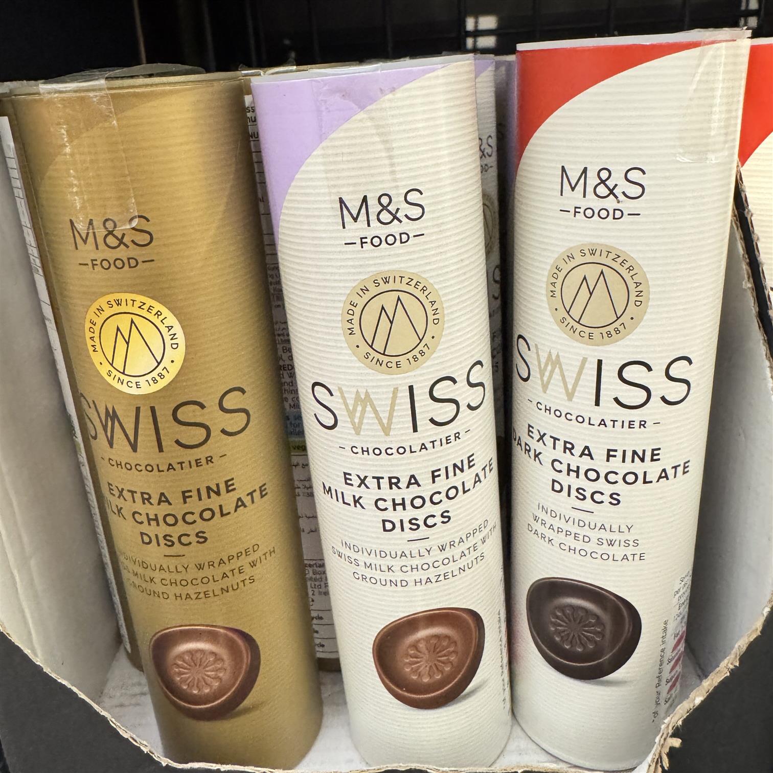 香港 英国马莎M&S 瑞士特级牛奶巧克力115G