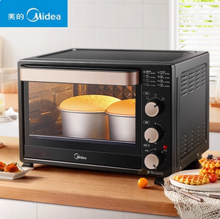 电烤箱一体机独立控温均匀烘烤 PT35K5烤箱35L家用立式 Midea 美