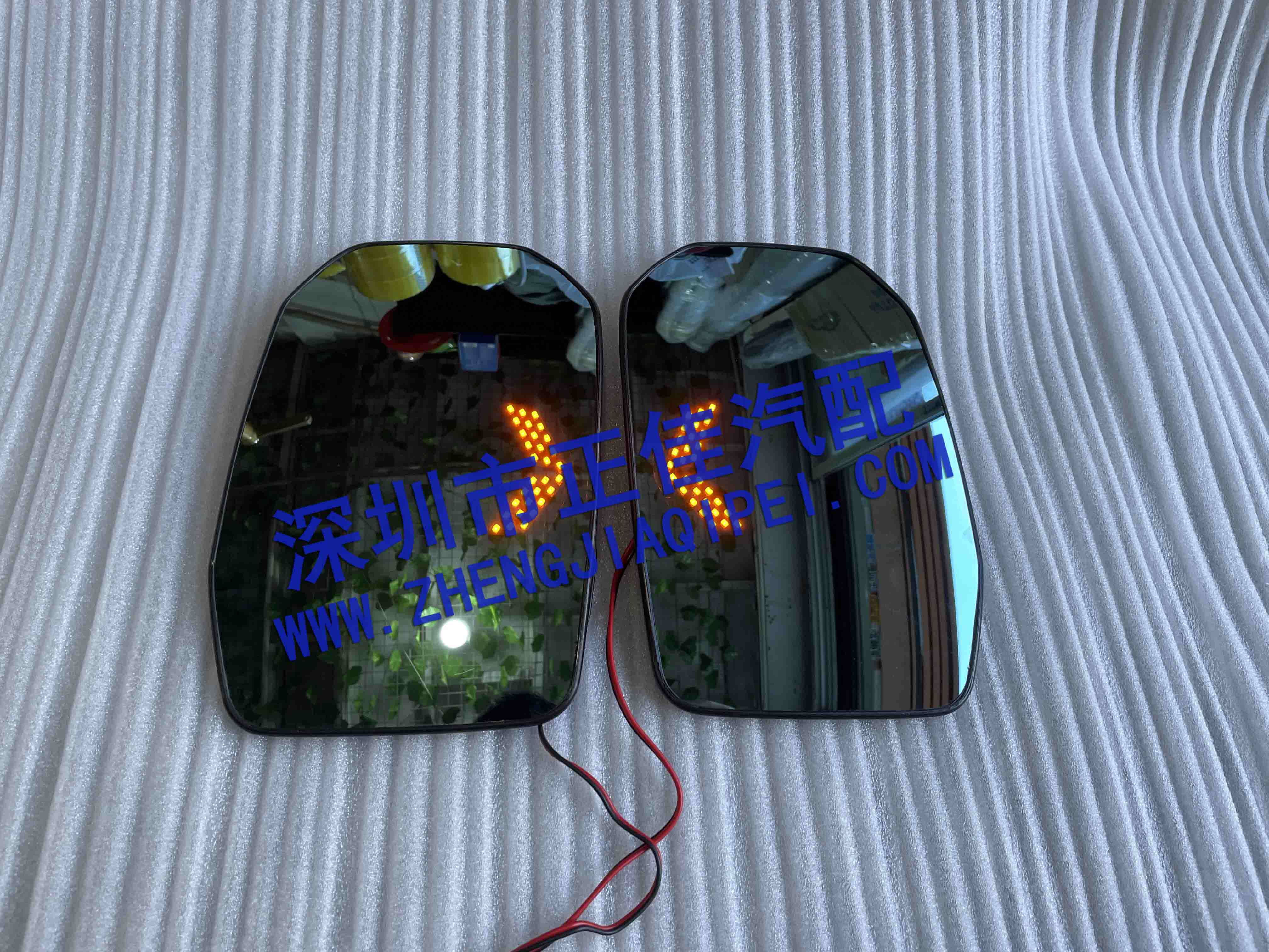 HIACE 하이에이스 300 시리즈 2019-21 LED 워터 스티어링[열선 반전 렌즈 포함] 초광각 블루 렌즈