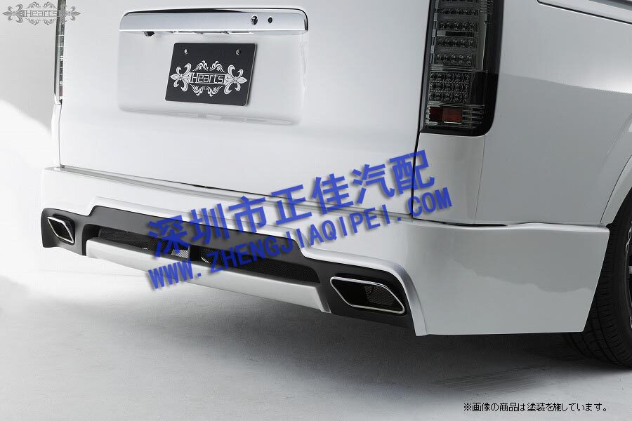 200 시리즈 HIACE 토요타 하이에이스 05-18 자동차 개조 부품 테일게이트 자동차 리어 윙 탑 윙 압력 윙 리어 테일 윙