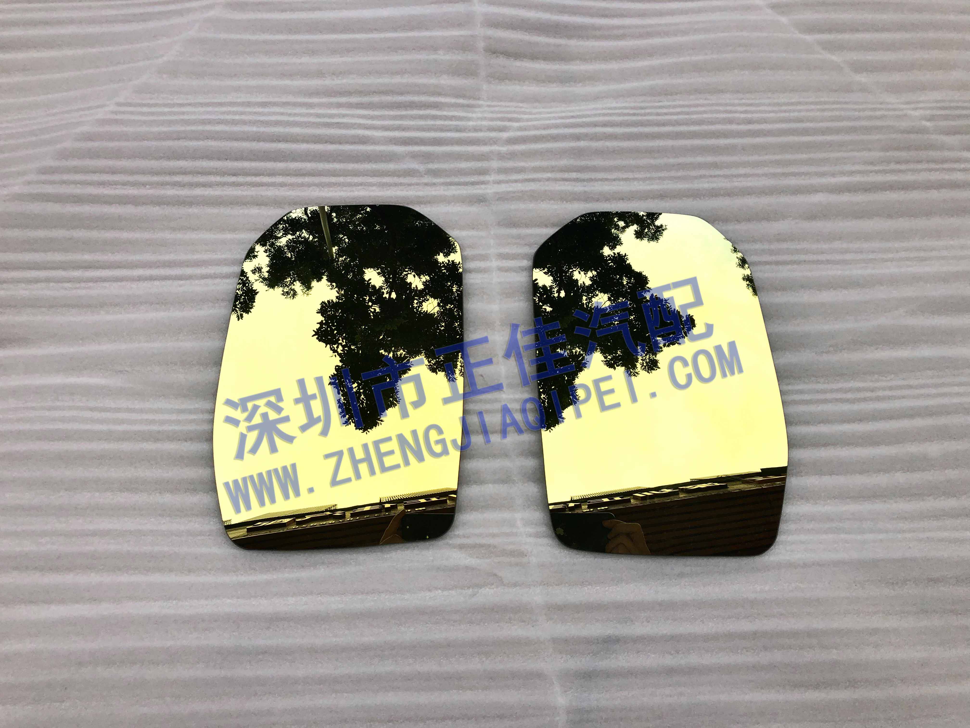 HIACE 300 시리즈 2019 광각 반전 렌즈 백미러 렌즈 노란색 및 파란색 렌즈 홍콩 버전 19개 모델