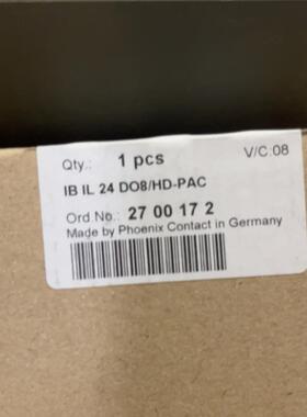 模块,订货号:2700172,IB IL 24 DO询价为准