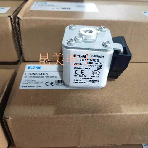 170M3493  1250V 160A 全新原装巴斯曼BUSSMANN熔断器