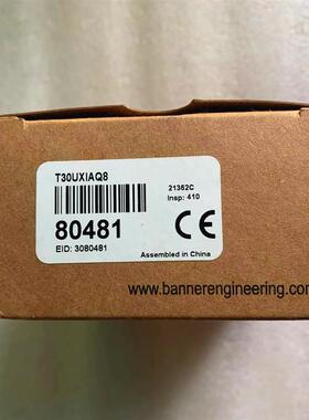 全新 正品 邦纳/模拟量超音波感测器 T30UXIAQ8 订 80481