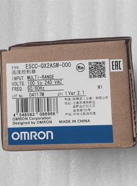4钻 原装 正品 /温度控制器 E5CC-QX2ASM-000 现货