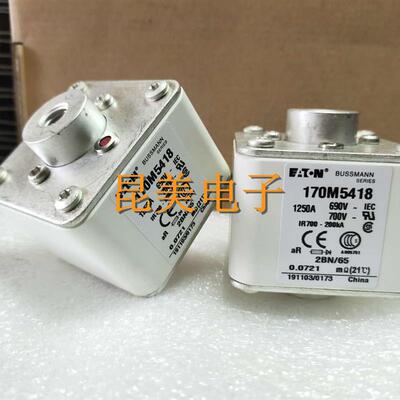 170M3490全新原装巴斯曼BUSSMANN熔断器保险丝170M3490