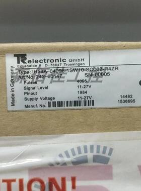 TR编码器IH58A-04096-1SW10-SC002-R4ZR全新242-60147  11-27V