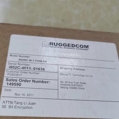 RUGGEDCOM全新原装正品单模交换机I802NC-M-T-FⅩ06-XX