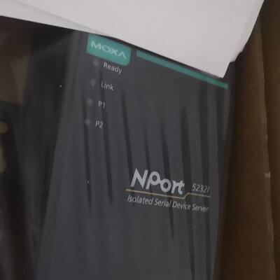 moxa Nport 5232I-T,串口服务器,带隔离,宽温型。