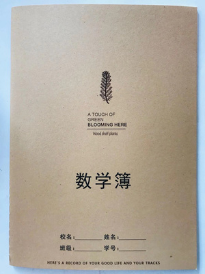 16k50型牛皮车线大本学生数学本