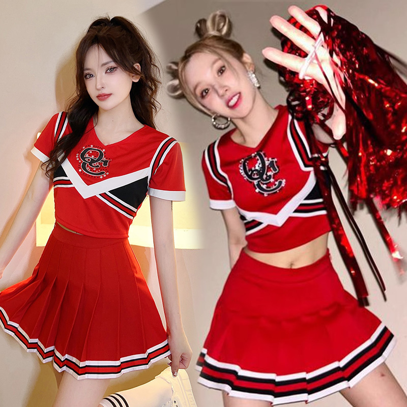 韩舞kpop舞蹈服啦啦队服装女团