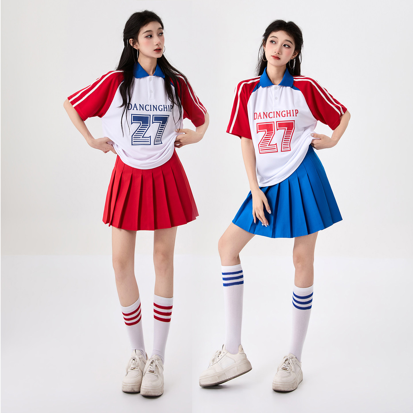 世界杯足球篮球宝贝拉拉队啦啦操健美操舞蹈服运动会开幕式表演服