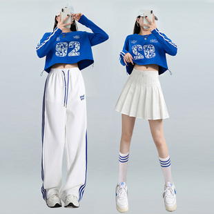 jazz啦啦操舞蹈健美操成人女拉拉队学生运动会班服跳爵士舞演出服