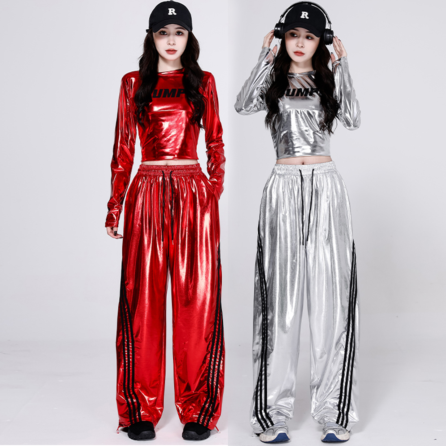 爵士舞演出服女团科技感炸街时髦