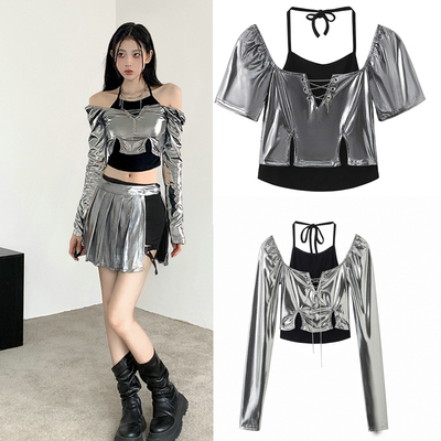 女团ds辣妹打歌服爵士舞蹈套装