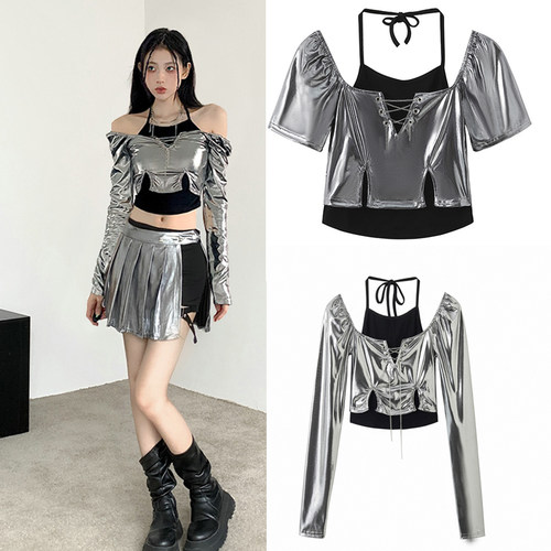 女团ds辣妹打歌服爵士舞蹈套装