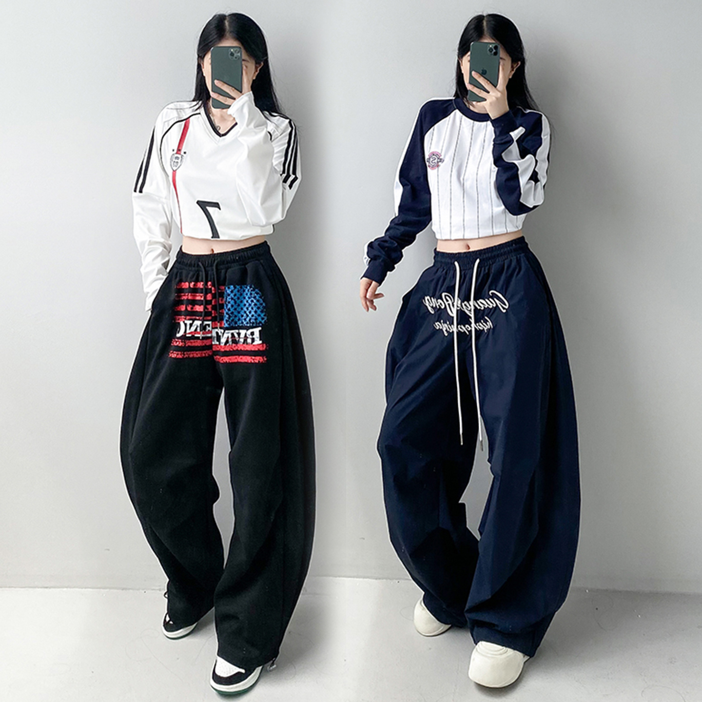 爵士舞服装女团演出服街舞裤子