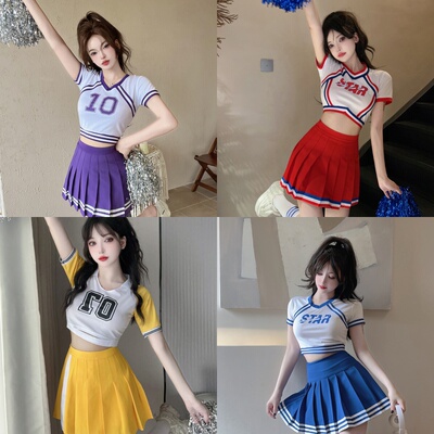 运动会演出服足球宝贝表演啦啦队
