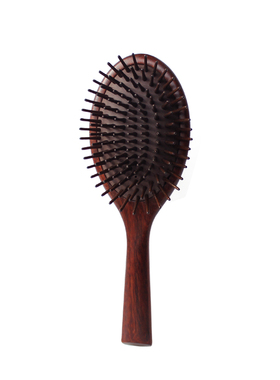 意简家天然实木头皮气垫按摩梳气囊梳沙比利长发顺发梳化妆梳静电