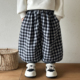 子加绒宝宝灯笼裤 儿童哈伦裤 2026新款 童装 潮 洋气格子春秋季 男童裤