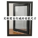 定制55断桥铝窗卫生间厨房小窗户平开窗上悬窗自建房窗空调检修窗