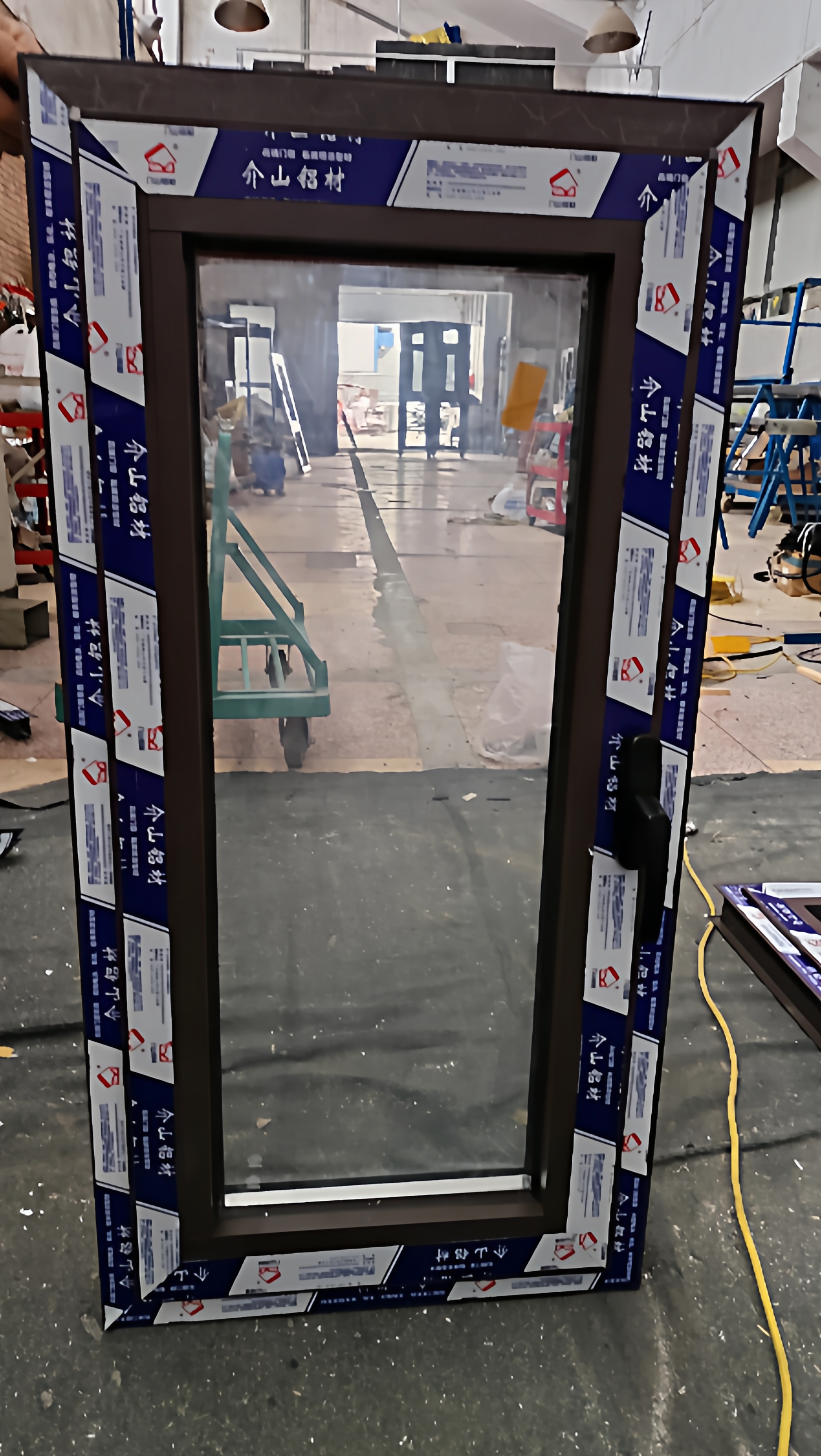 断桥铝窗定制55/60/65/70窗户批发带玻璃整窗发货卫生间自建房窗