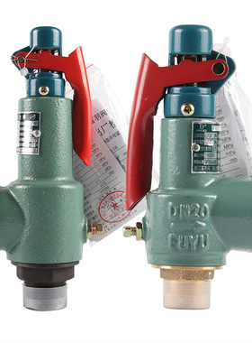 富羽安全阀A28H-25弹簧式安全阀DN25DN20DN15储气罐锅炉蒸汽